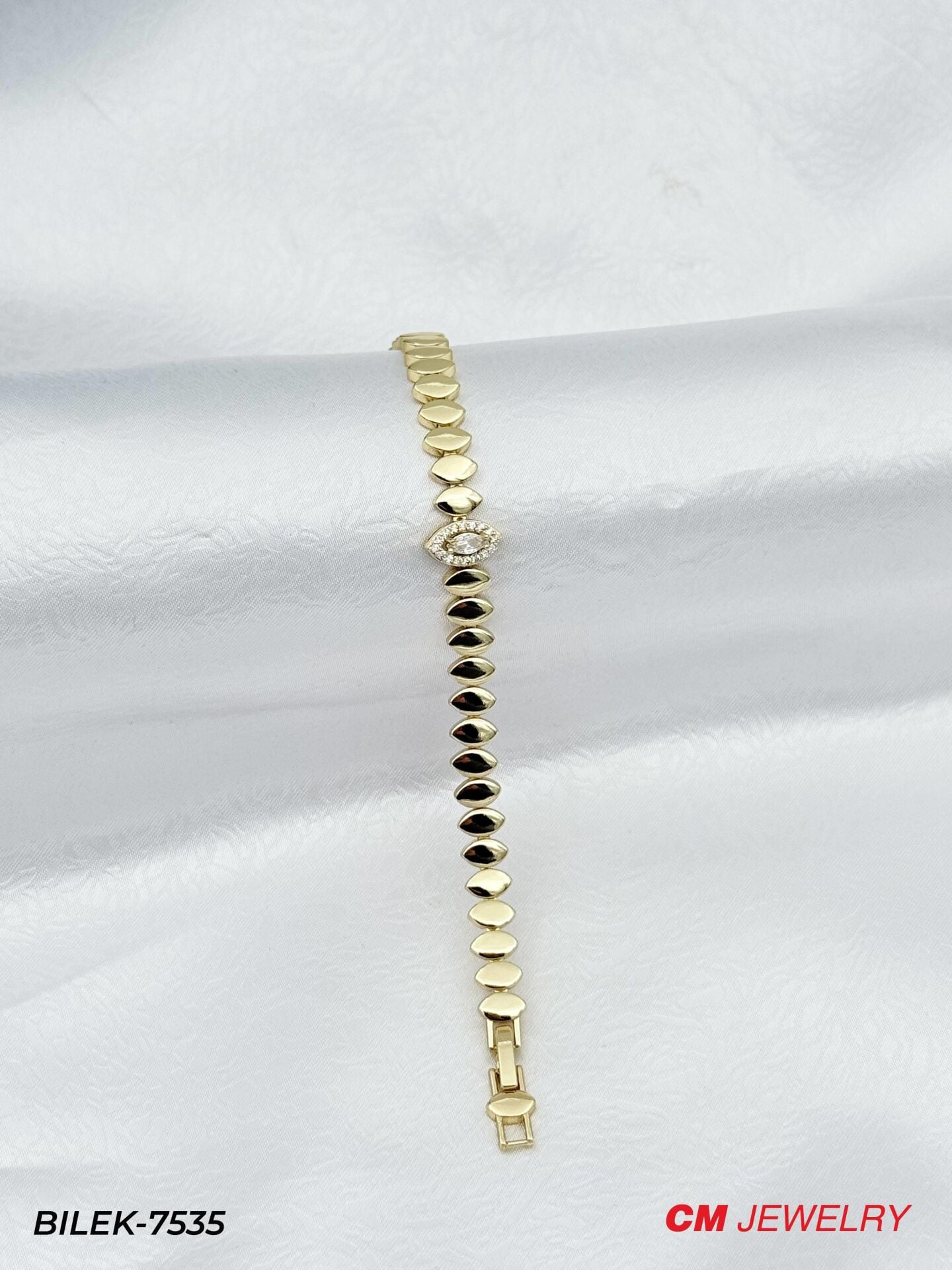 14K CM Bileklik // BILEK-7535