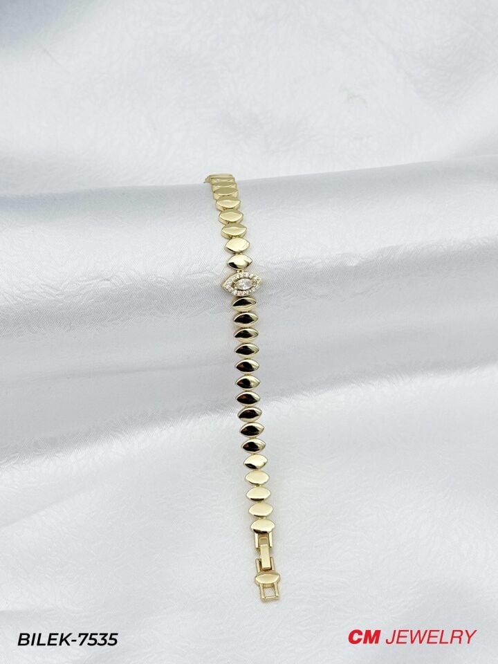 14K CM Bileklik // BILEK-7535