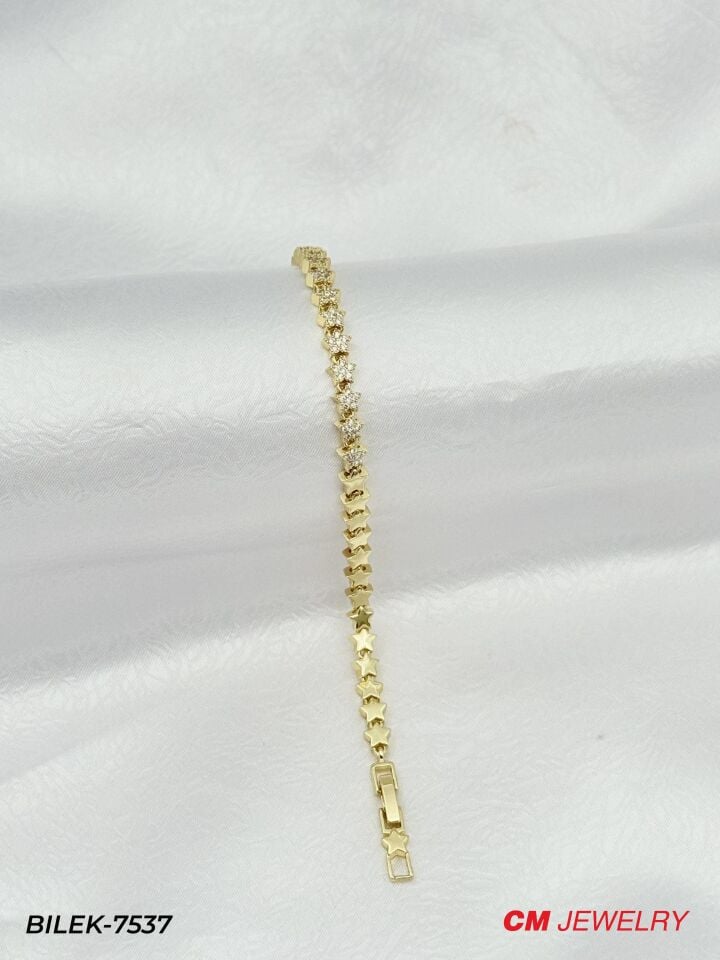 14K CM Bileklik // BILEK-7537