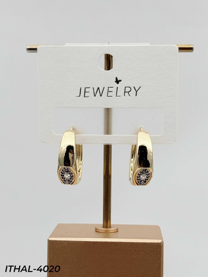 14K Zirkon Küpe // ITHAL-4020