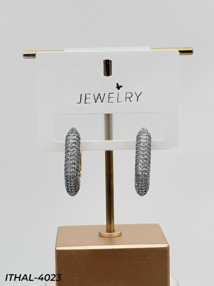 14K Zirkon Küpe // ITHAL-4023