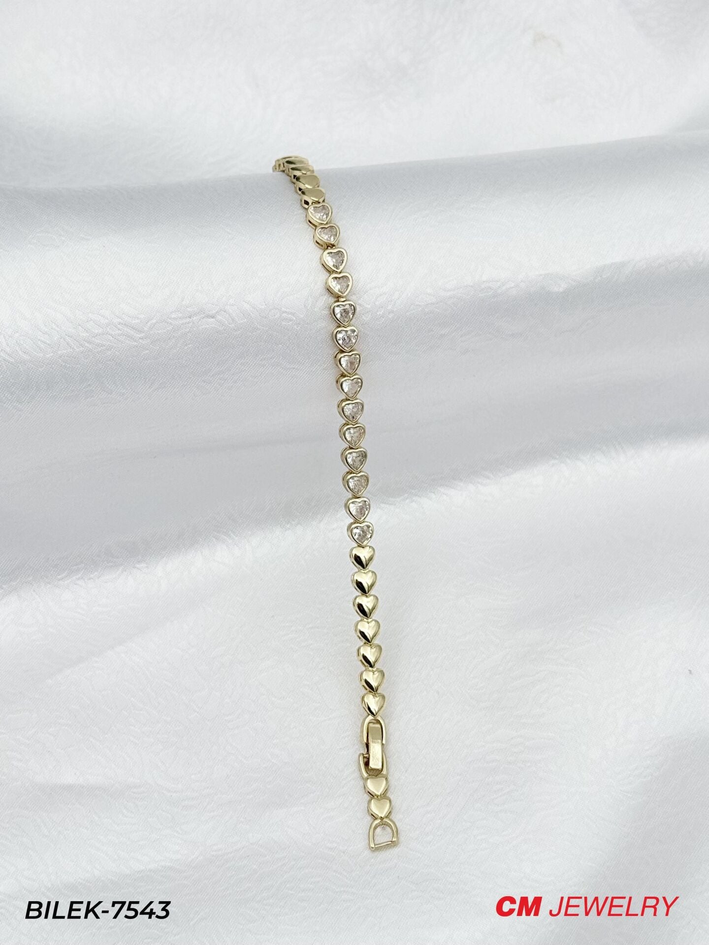 14K CM Bileklik // BILEK-7543