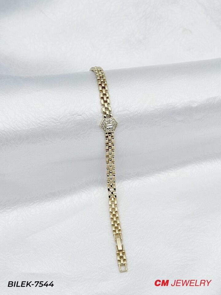 14K CM Bileklik // BILEK-7544