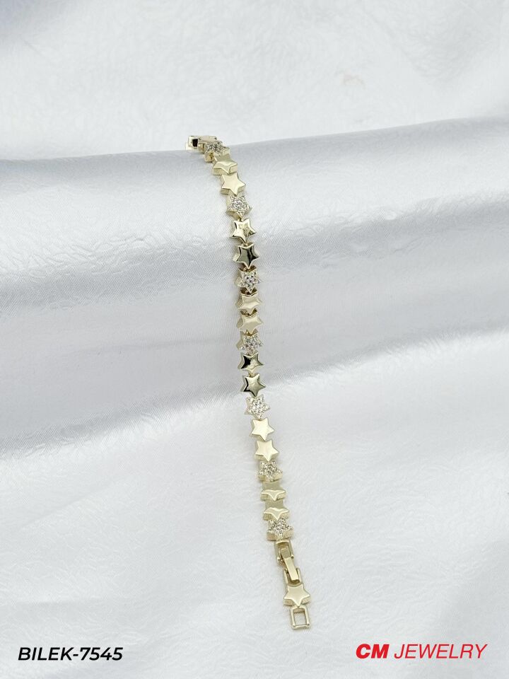 14K CM Bileklik // BILEK-7545