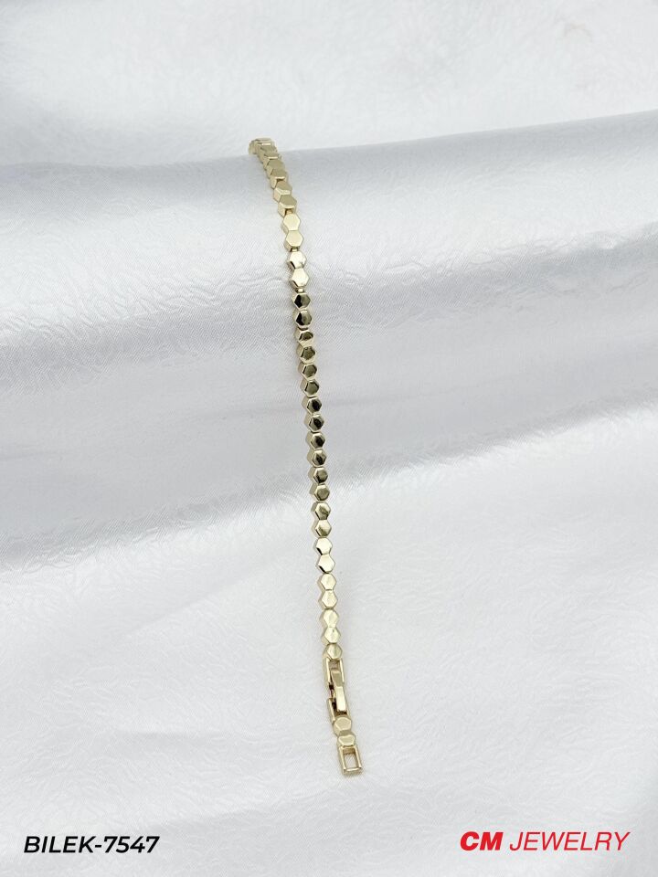 14K CM Bileklik // BILEK-7547