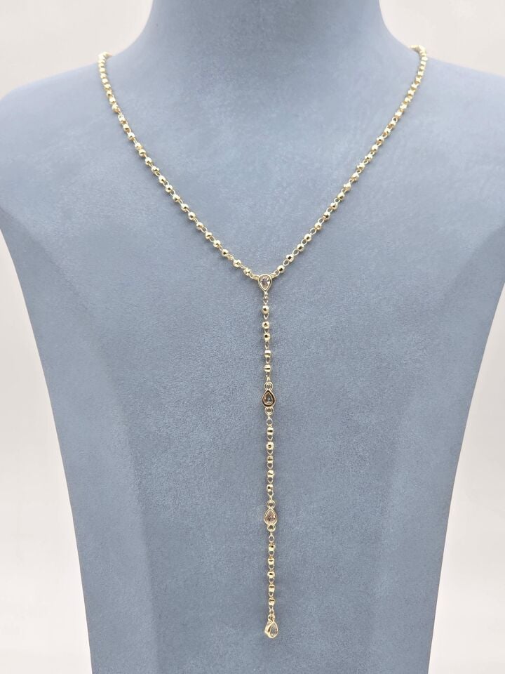 VIP Y Model Kolye 55+5 cm // KOLYE-6178