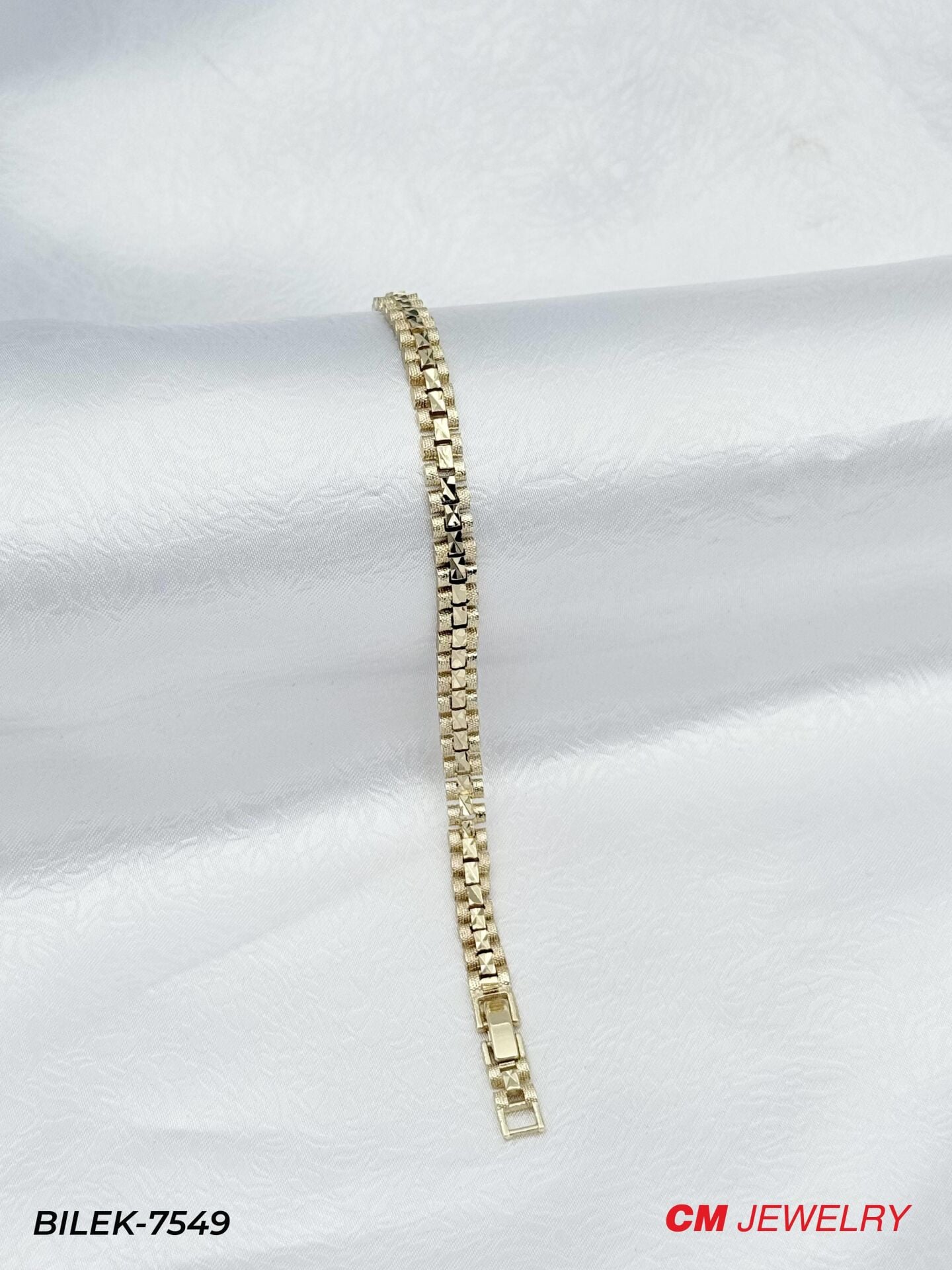 14K CM Bileklik // BILEK-7549