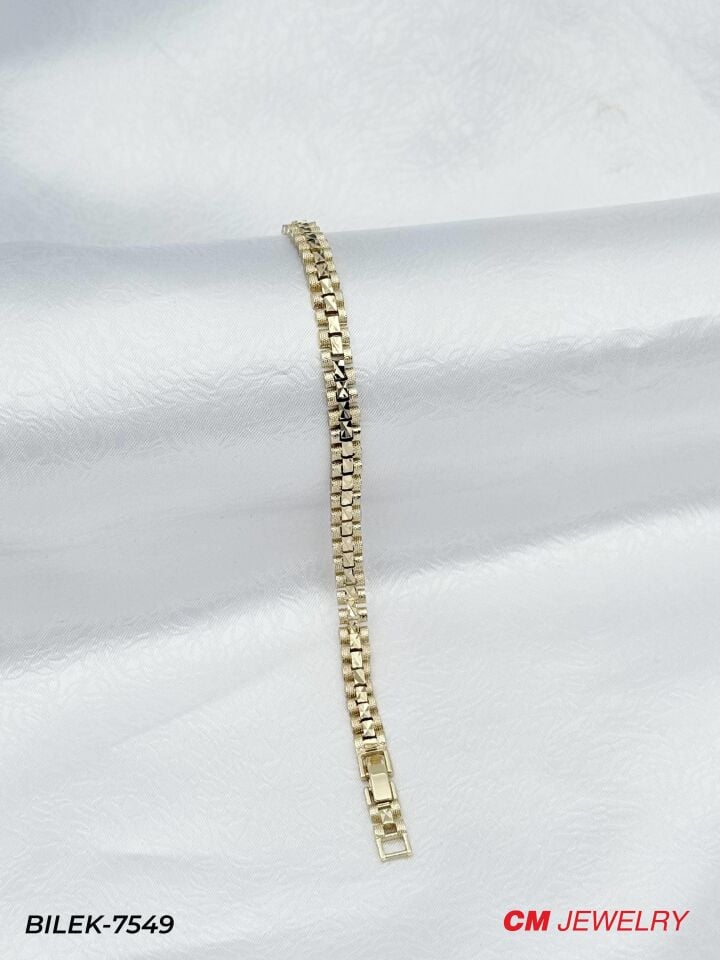 14K CM Bileklik // BILEK-7549