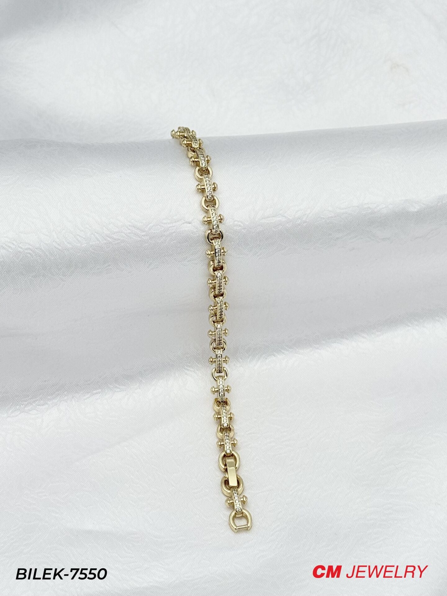 14K CM Bileklik // BILEK-7550