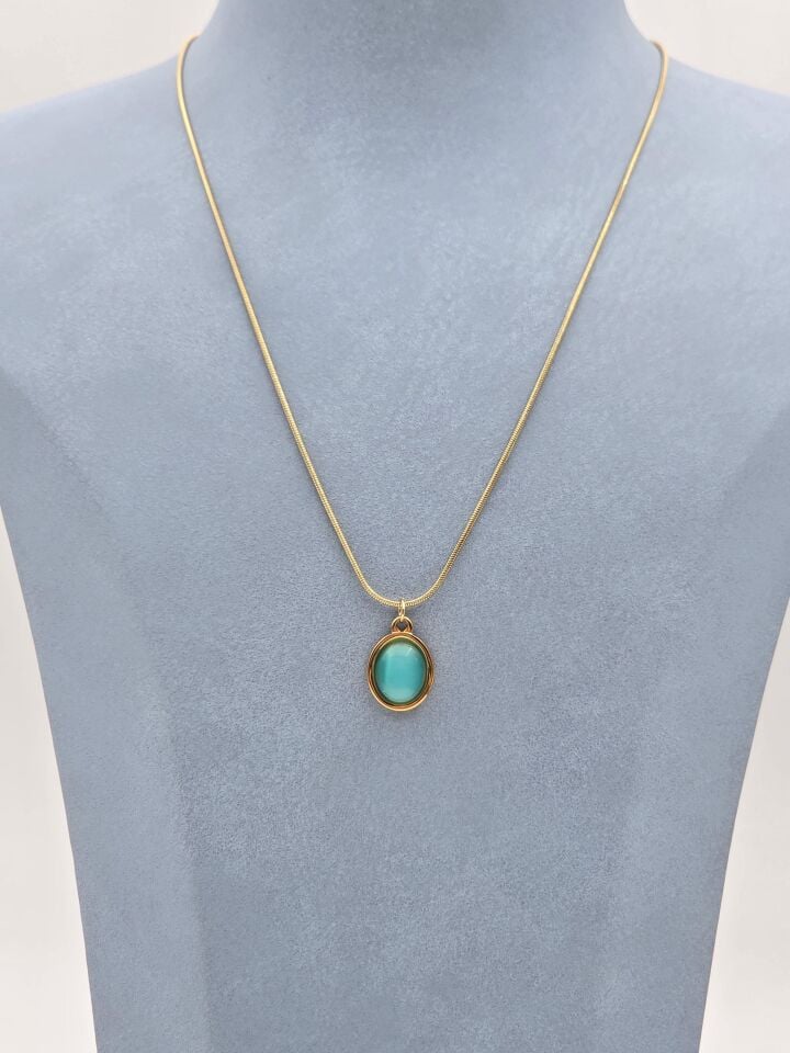 Çelik Kolye 45cm //KOLYE-6182