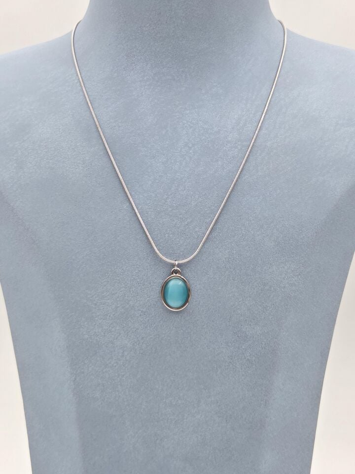 Çelik Kolye 45cm //KOLYE-6183