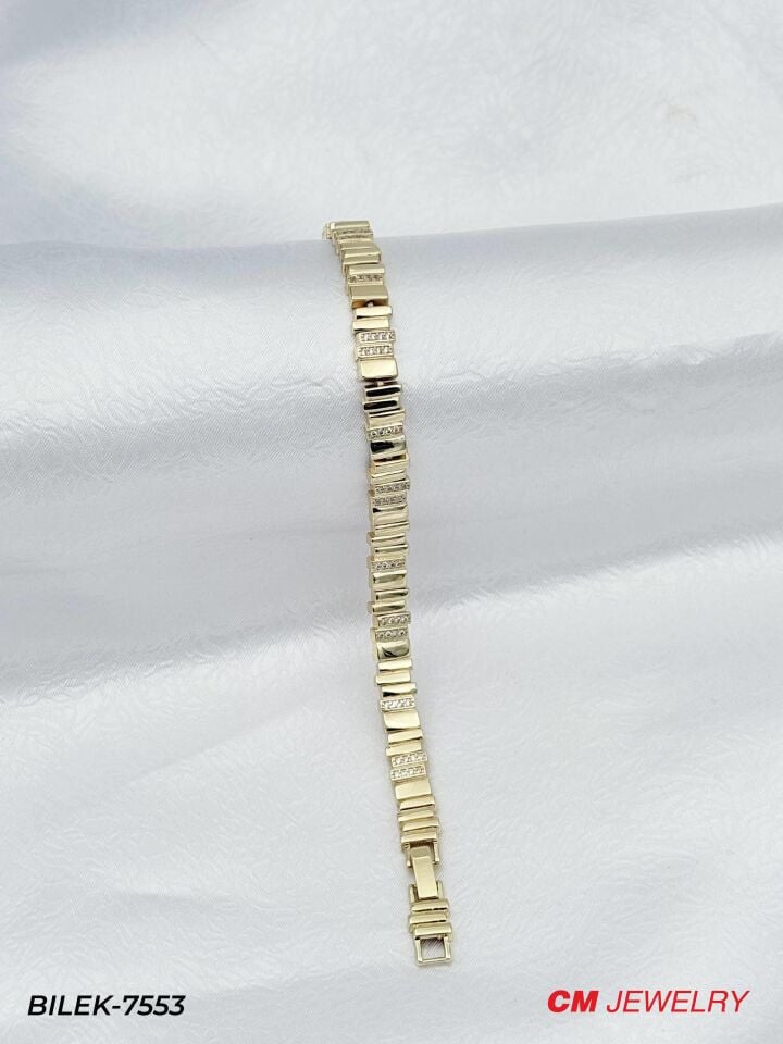 14K CM Bileklik // BILEK-7553