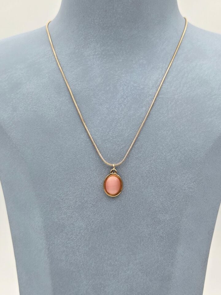 Çelik Kolye 45cm //KOLYE-6184