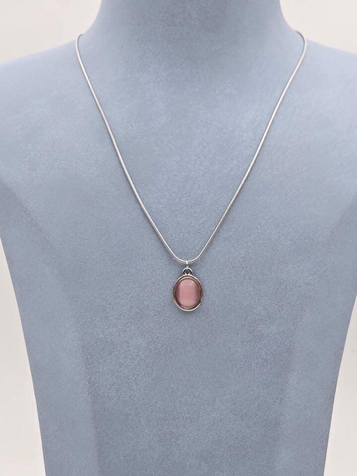 Çelik Kolye 45cm //KOLYE-6185