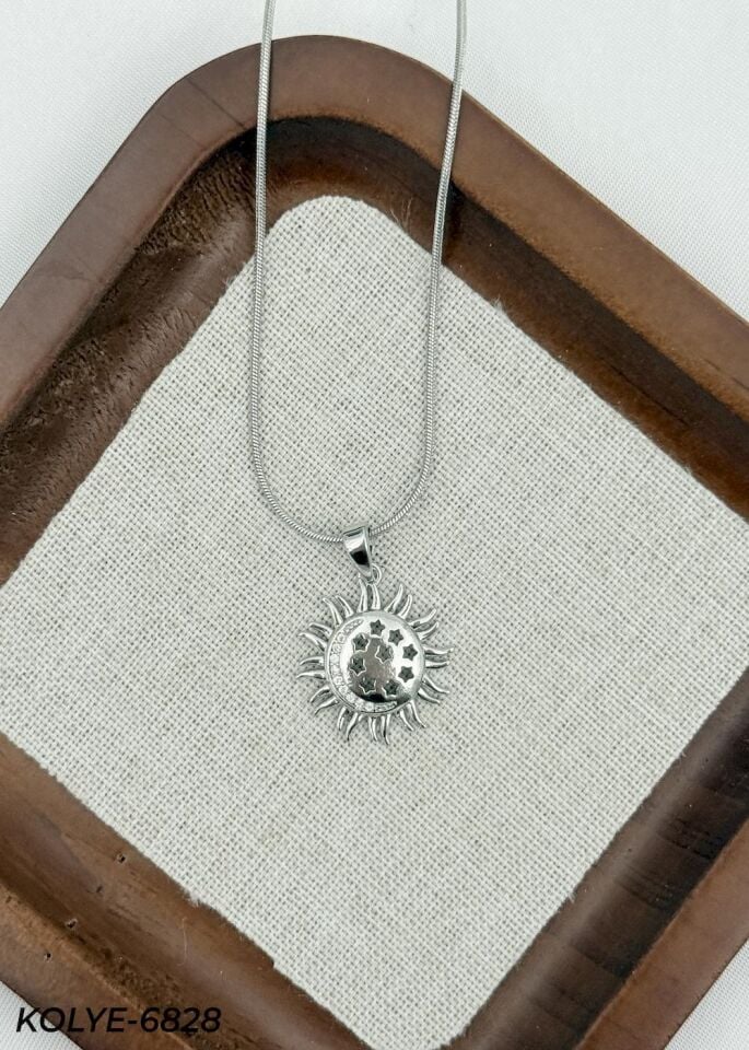 Çelik Kolye 45cm // KOLYE-6828