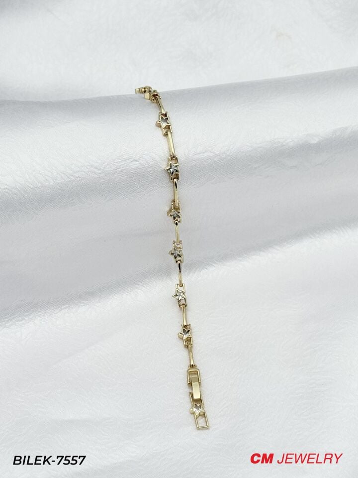 14K CM Bileklik // BILEK-7557