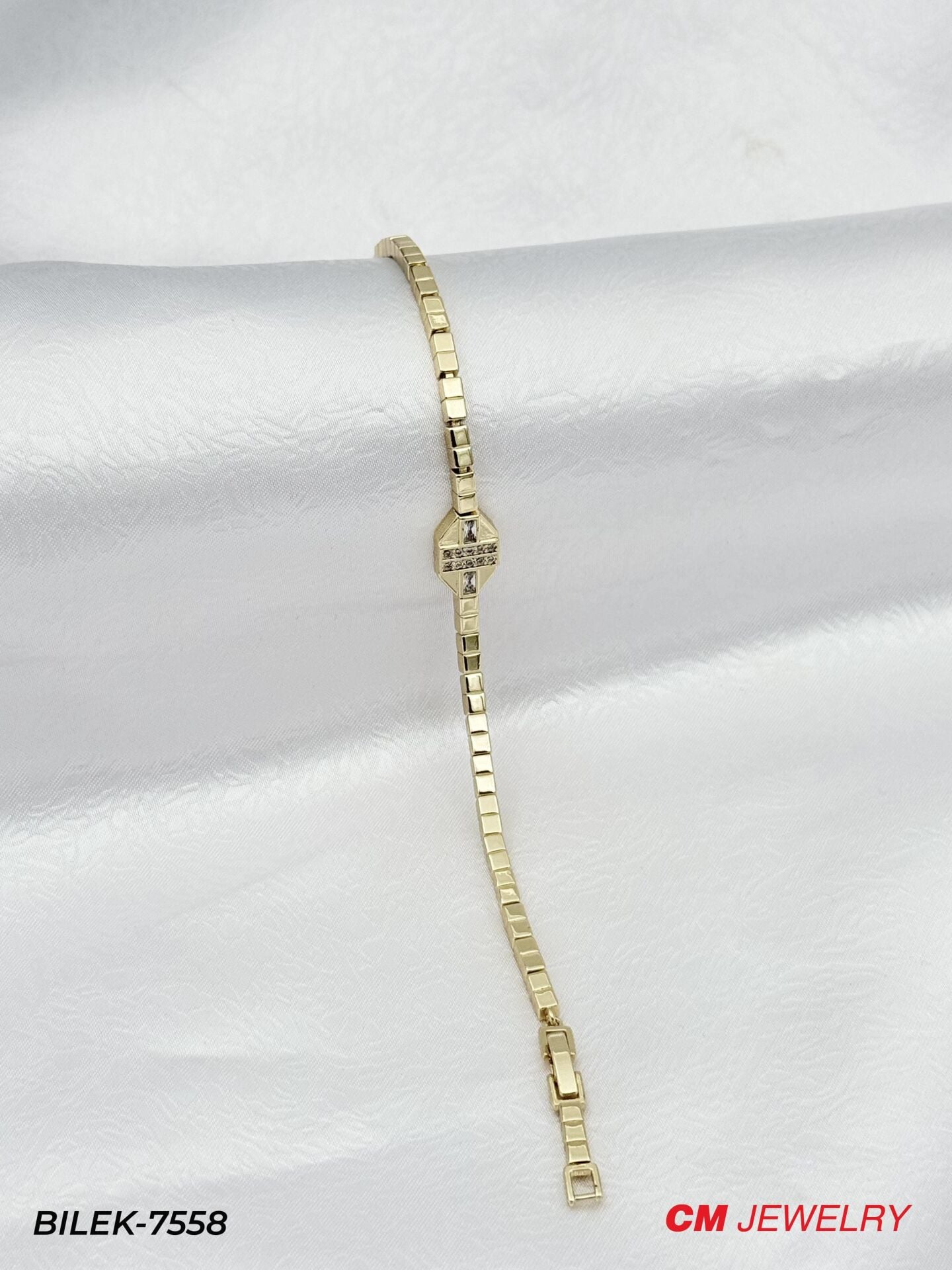 14K CM Bileklik // BILEK-7558