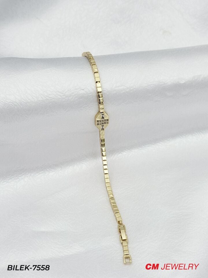 14K CM Bileklik // BILEK-7558