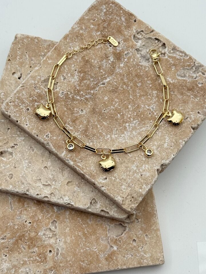 14K CM Bileklik // BILEK-5817