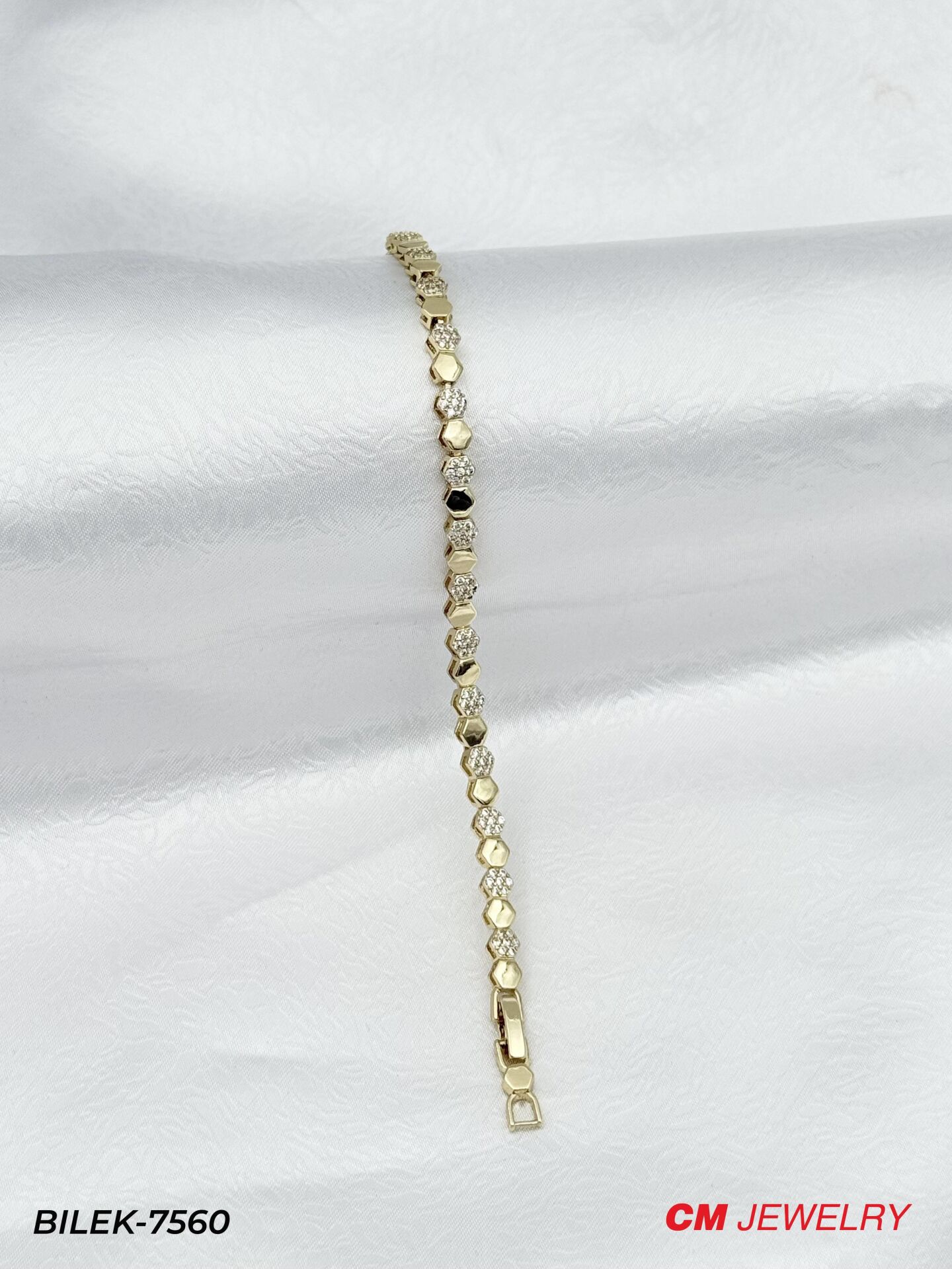 14K CM Bileklik // BILEK-7560