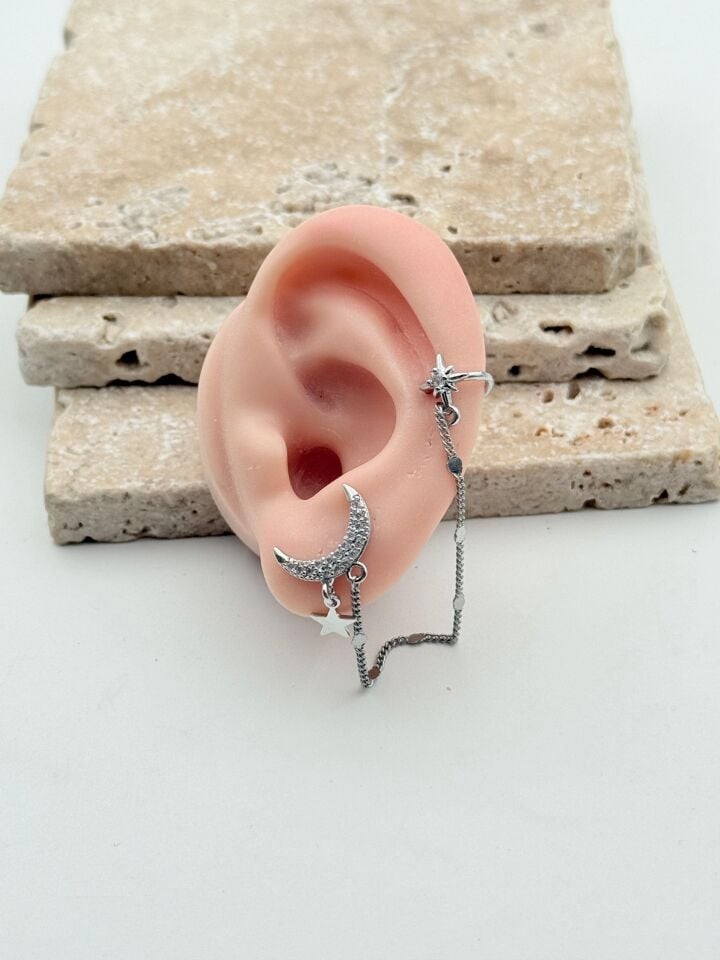 EARCUFF Kıkırdak Küpe // EAR-555