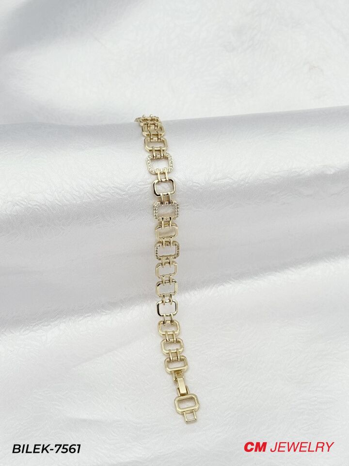 14K CM Bileklik // BILEK-7561