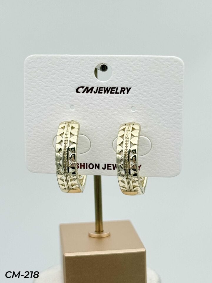 14K CM Küpe // CM-218