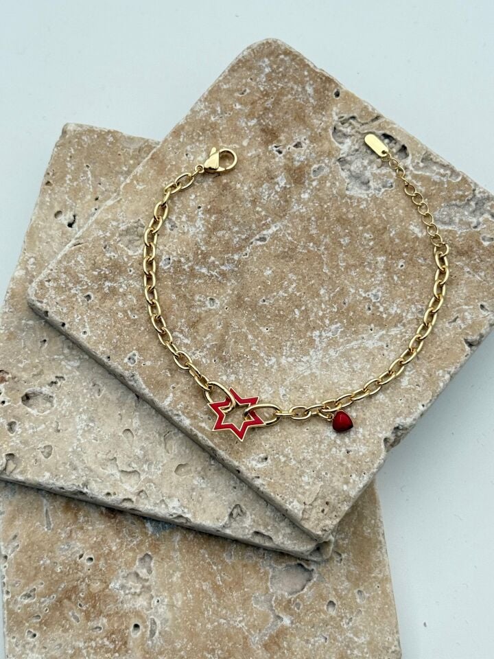 14K CM Bileklik // BILEK-5821