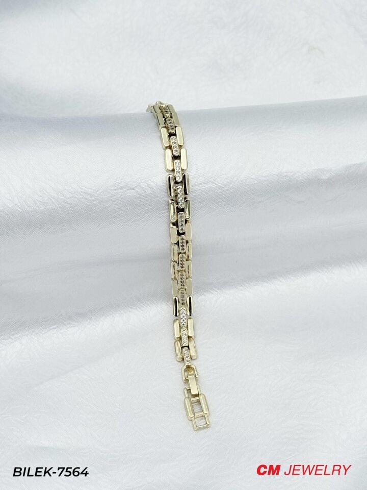 14K CM Bileklik // BILEK-7564