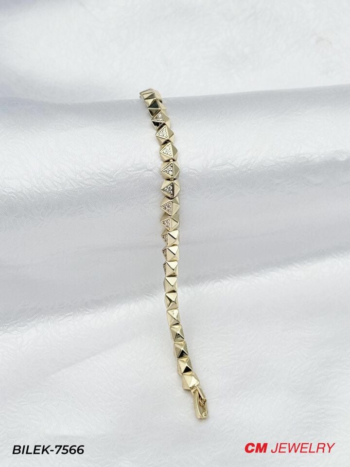14K CM Bileklik // BILEK-7566