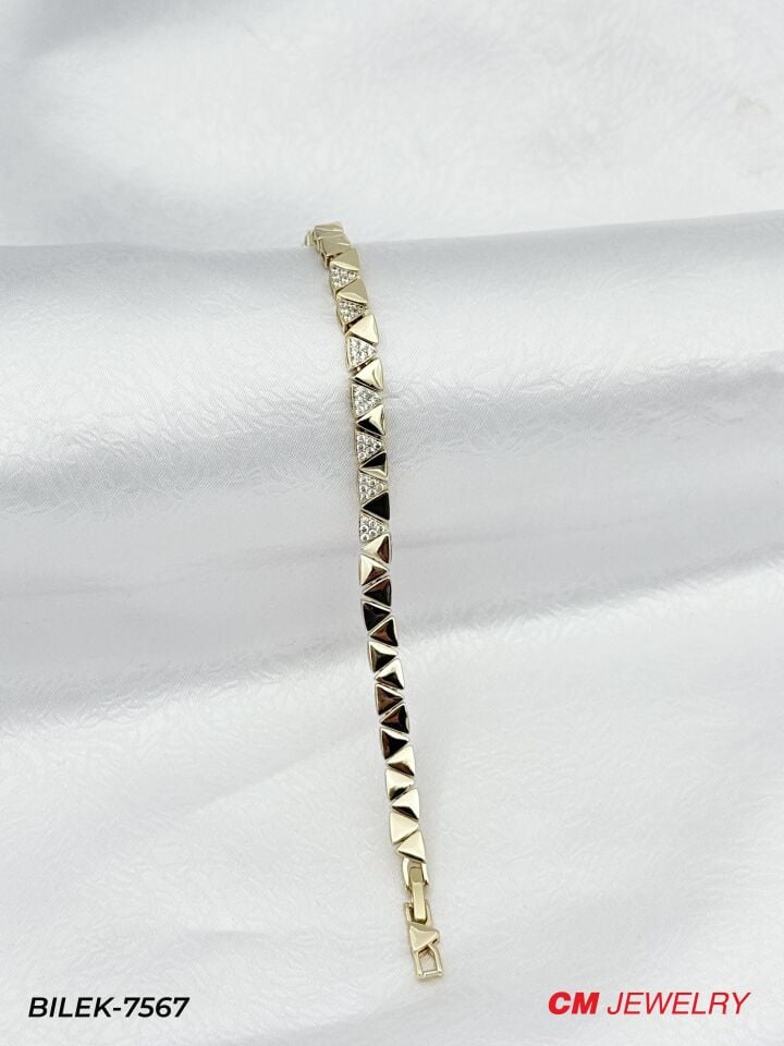 14K CM Bileklik // BILEK-7567