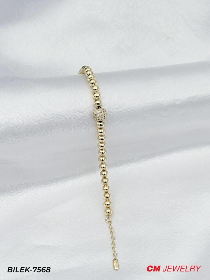 14K CM Bileklik // BILEK-7568