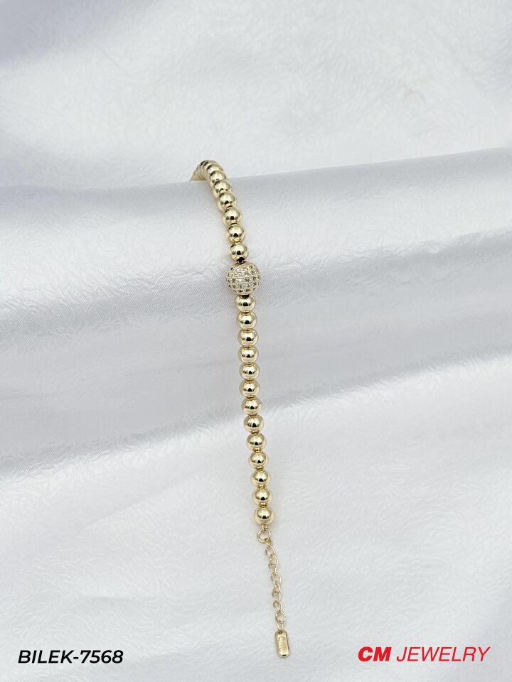 14K CM Bileklik // BILEK-7568
