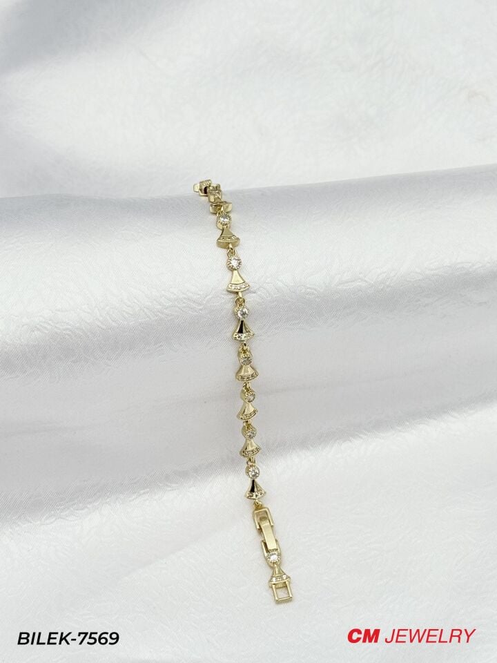 14K CM Bileklik // BILEK-7569