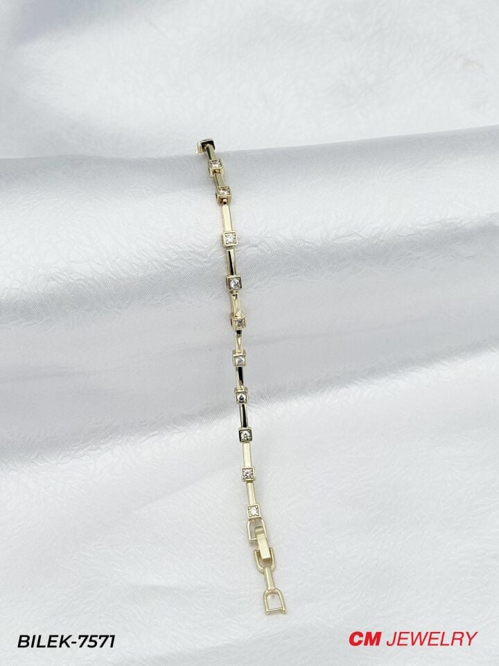14K CM Bileklik // BILEK-7571