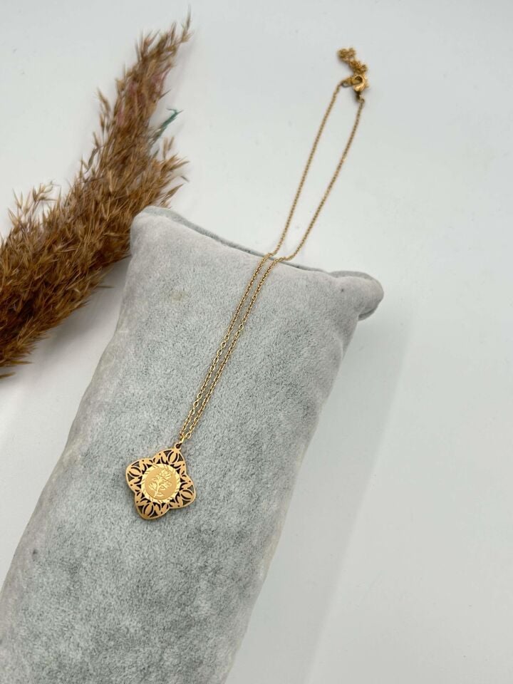 Çelik Kolye 45cm // KOLYE-4344