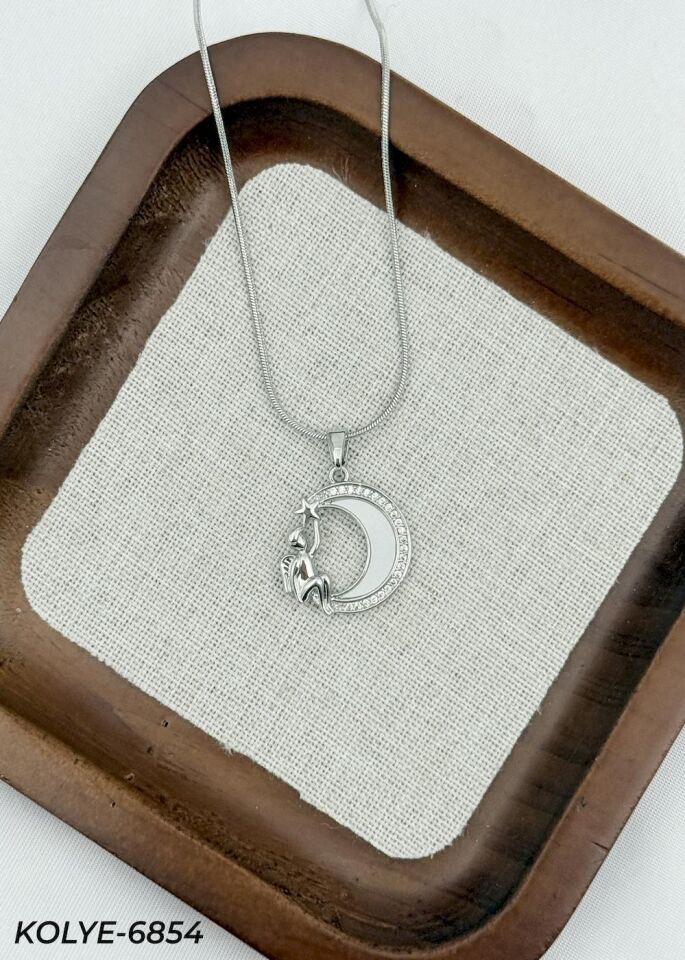 Çelik Kolye 45cm // KOLYE-6854