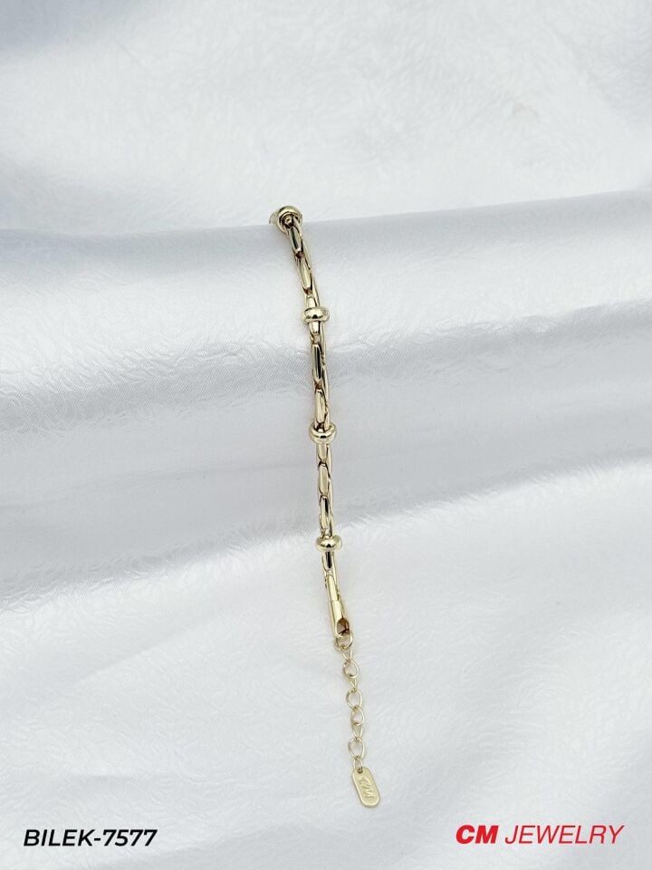 14K CM Bileklik // BILEK-7577