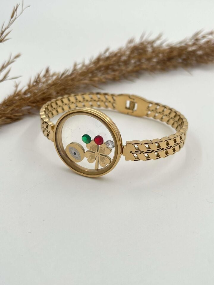 Çelik Cam Fanus Kelepçe (Açılabilir) // KELEPCE-2982