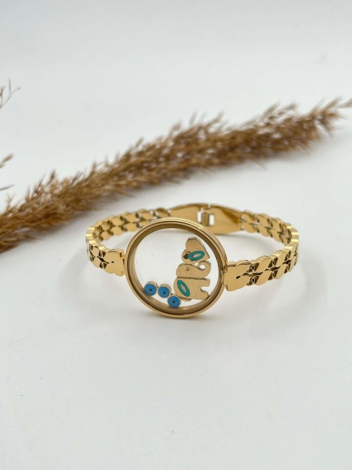 Çelik Cam Fanus Kelepçe (Açılabilir) // KELEPCE-2984