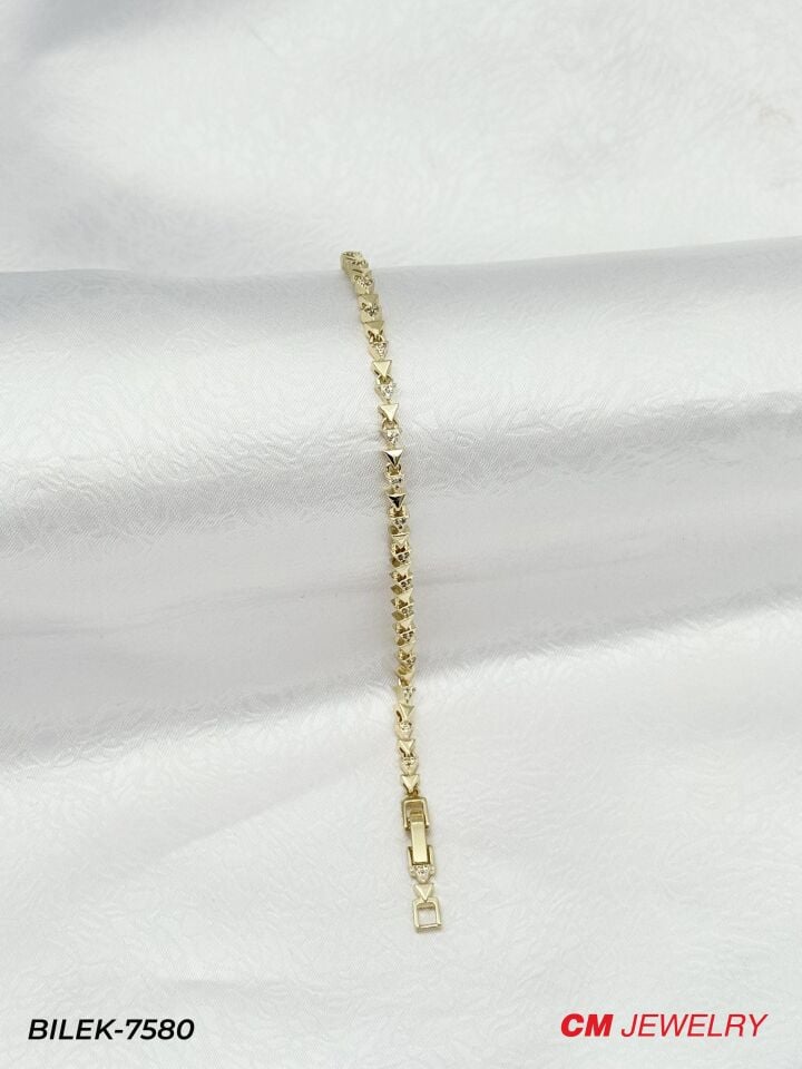 14K CM Bileklik // BILEK-7580