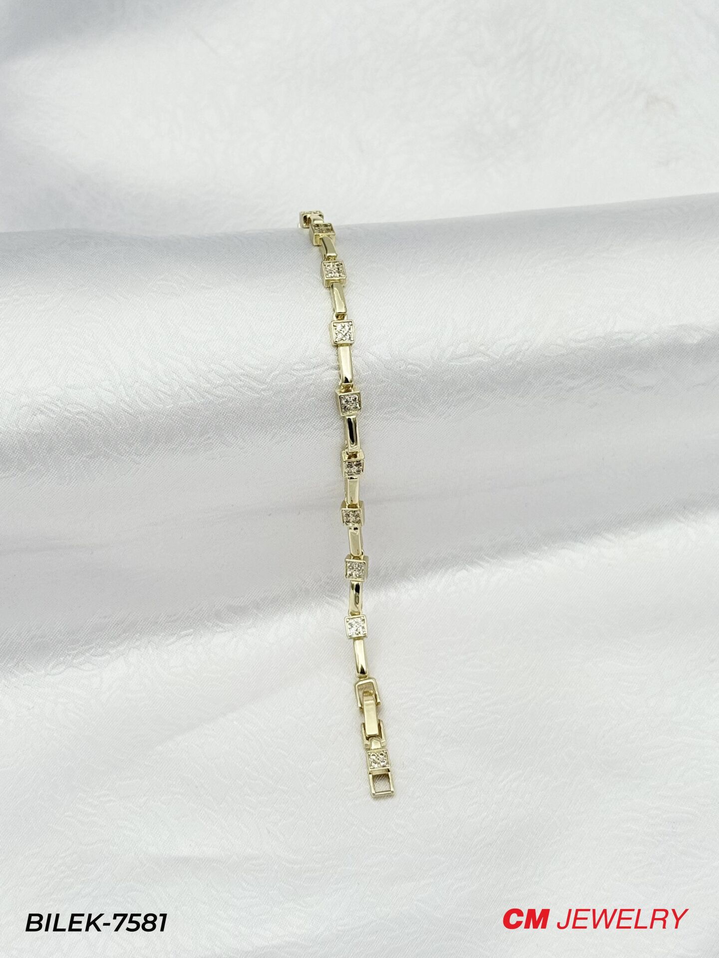 14K CM Bileklik // BILEK-7581