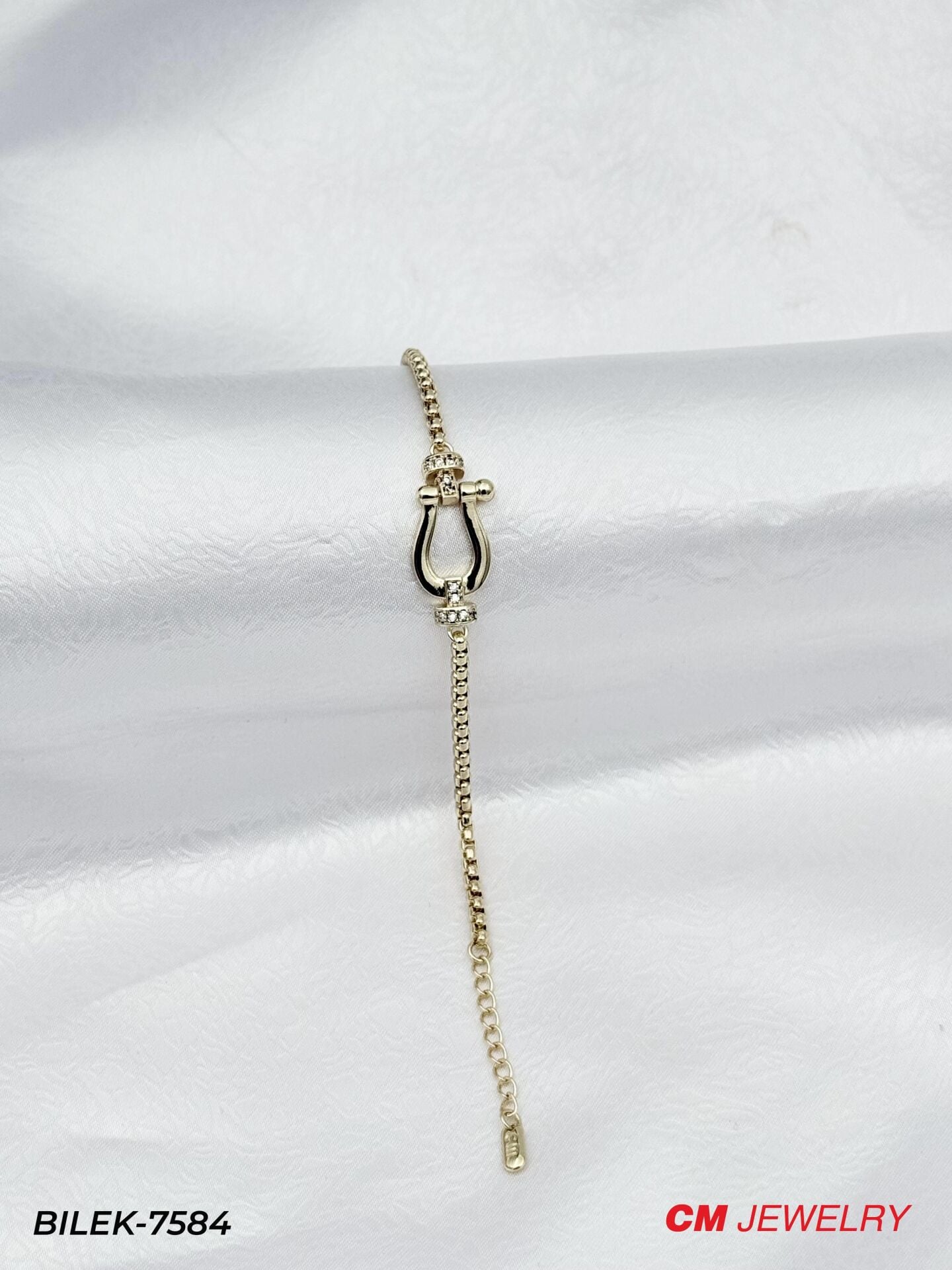 14K CM Bileklik // BILEK-7584