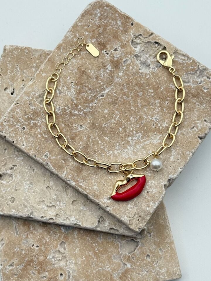 14K CM Bileklik // BILEK-5843