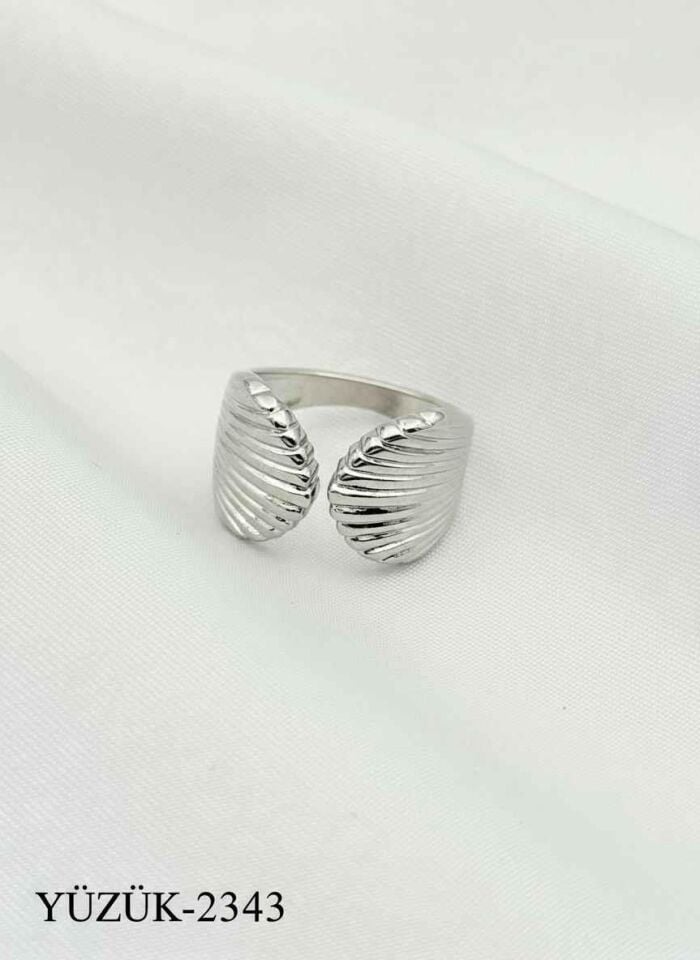 Çelik Vintage Yüzük (Ayarlanabilir) // YÜZÜK-2343