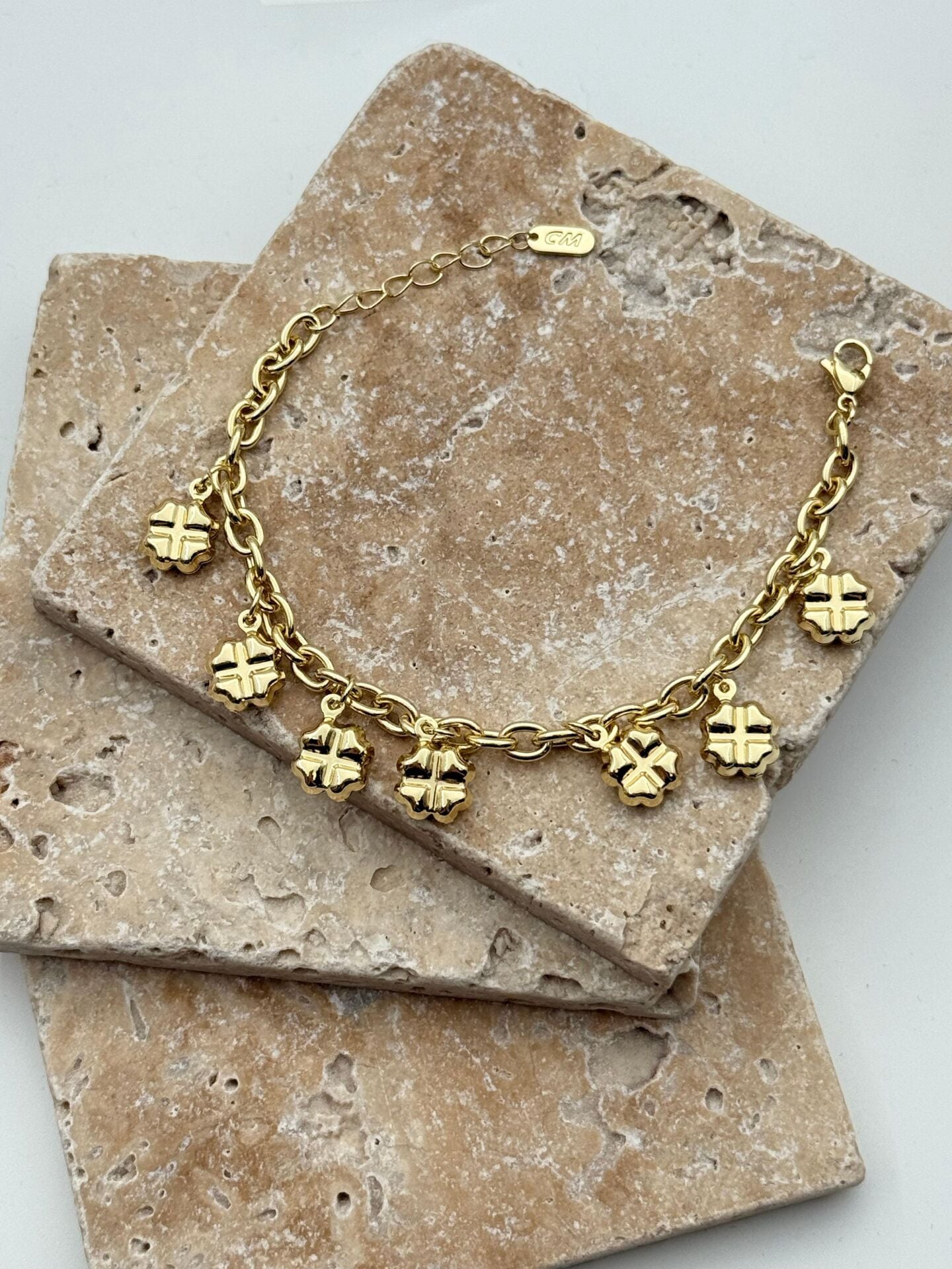 14K CM Bileklik // BILEK-5849