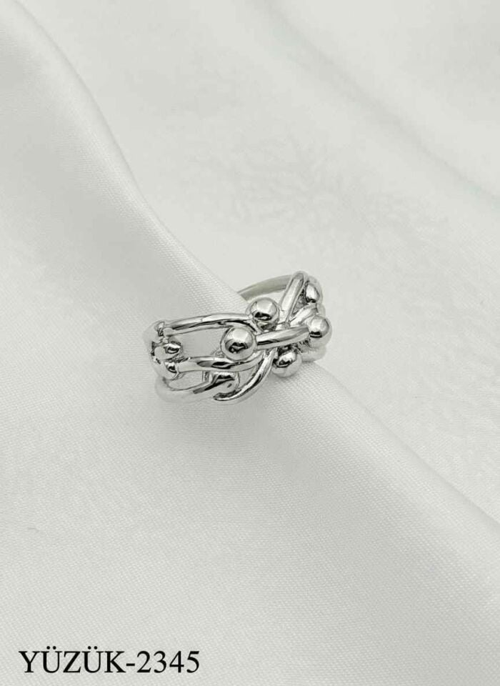 Çelik Vintage Yüzük (Ayarlanabilir) // YÜZÜK-2345