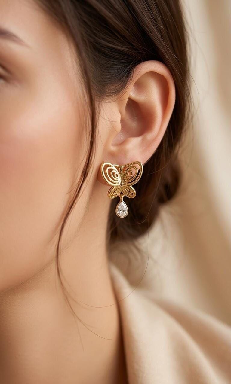 14K Masumiyet Müzesi Füsun Küpe // ITHAL-4242