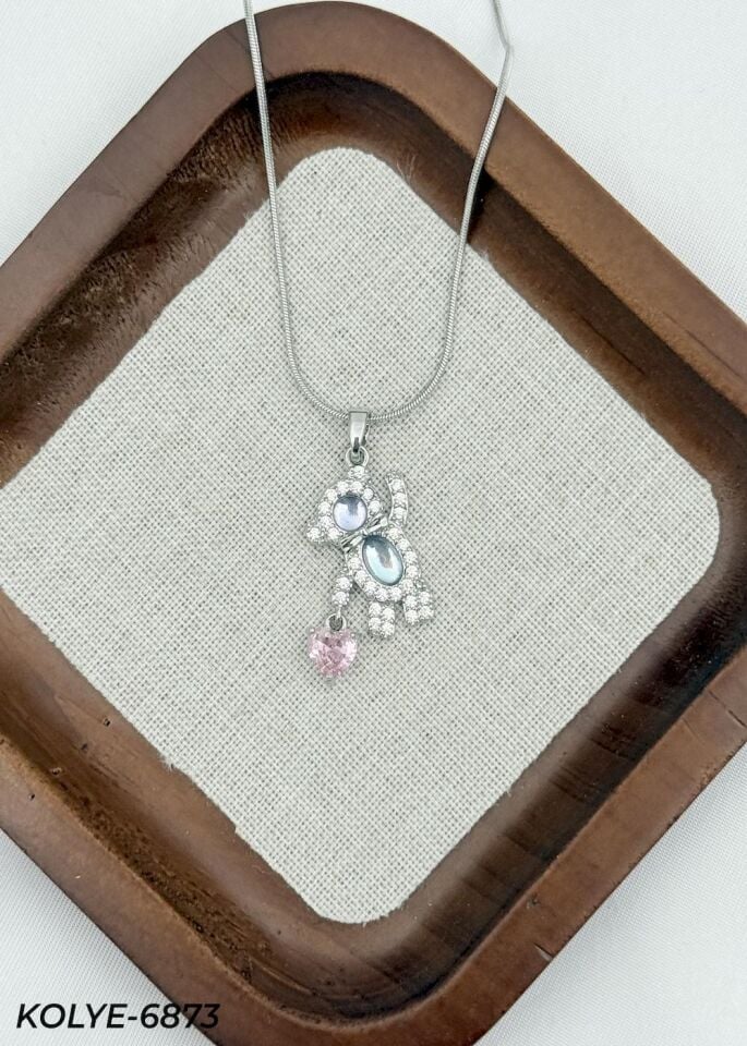 Çelik Kolye 45cm // KOLYE-6873