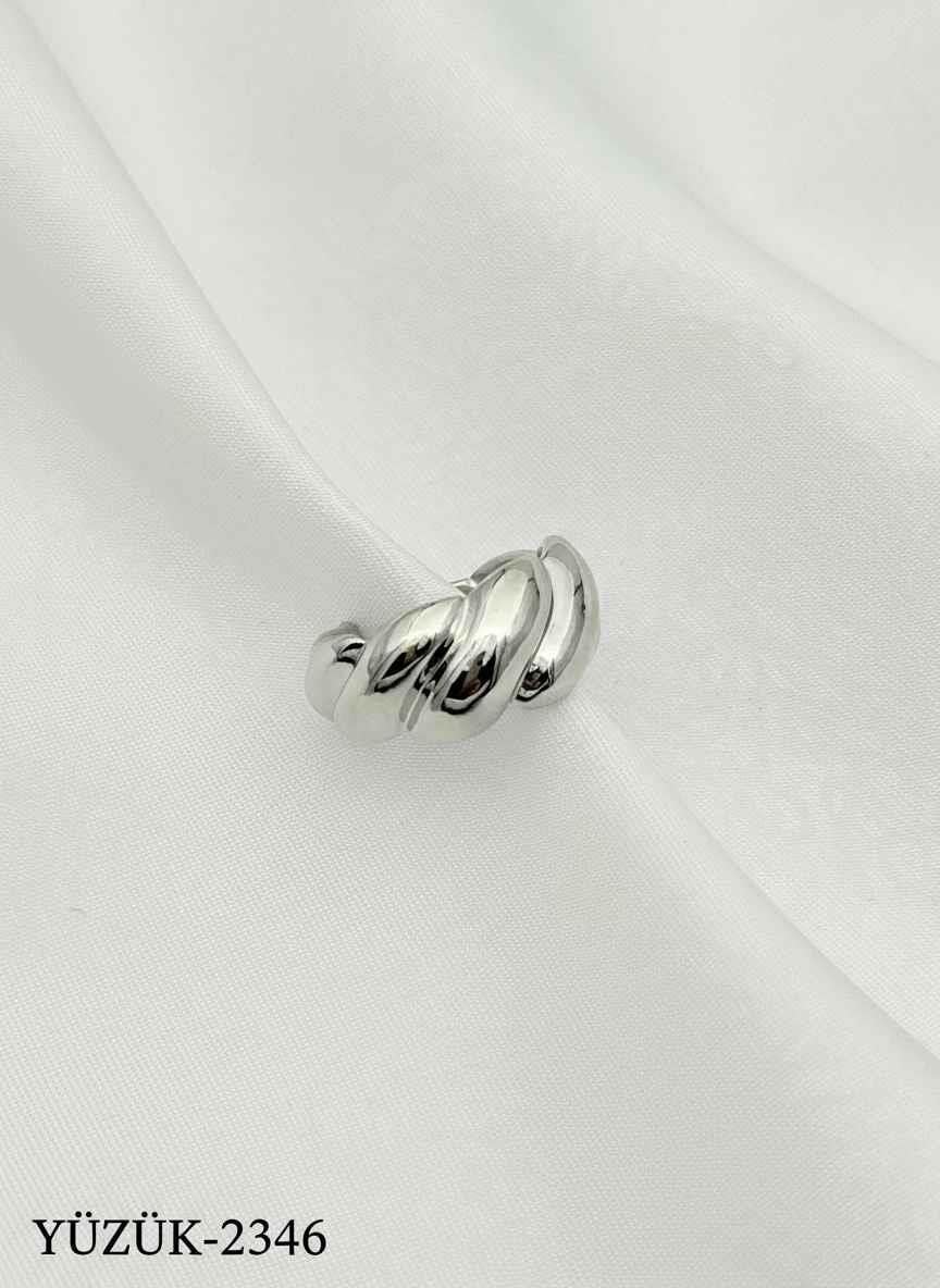 Çelik Vintage Yüzük (Ayarlanabilir) // YÜZÜK-2346